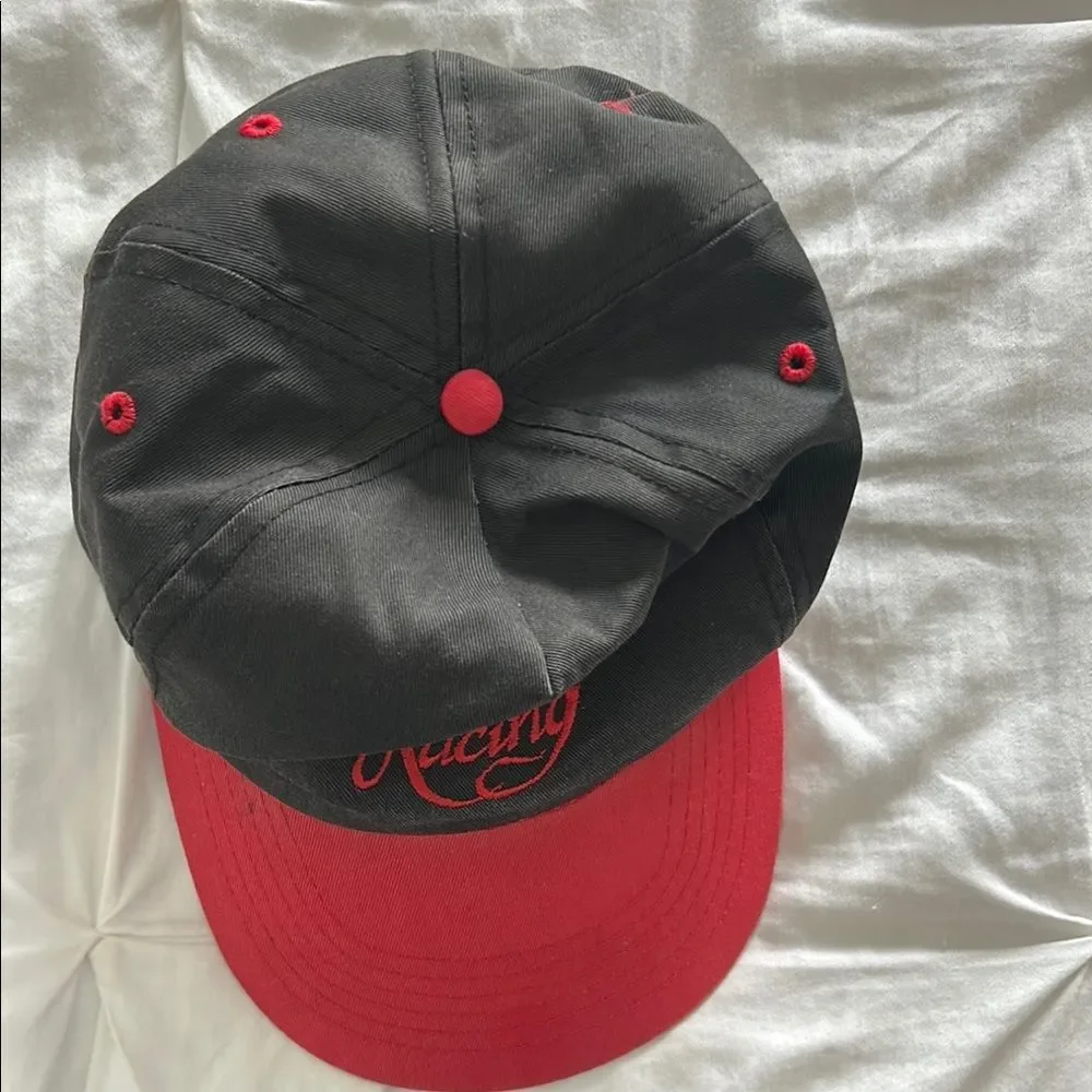 Vintage Cameo Shell Racing Checkered Snapback Trucker Hat One Size Fits All - Picture 6 of 7